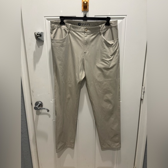 Vuori Men's Sz 38 5-Pockets Meta Pants V430 - Picture 2 of 5
